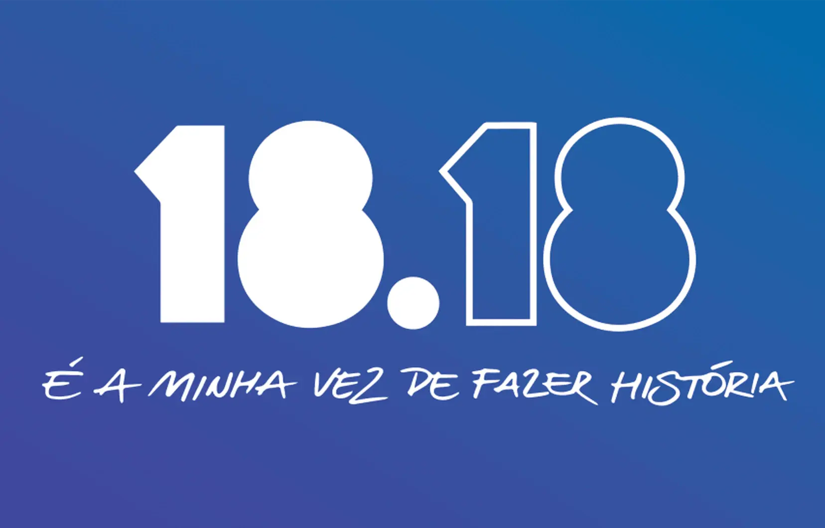 18.18 – It's my turn to make history