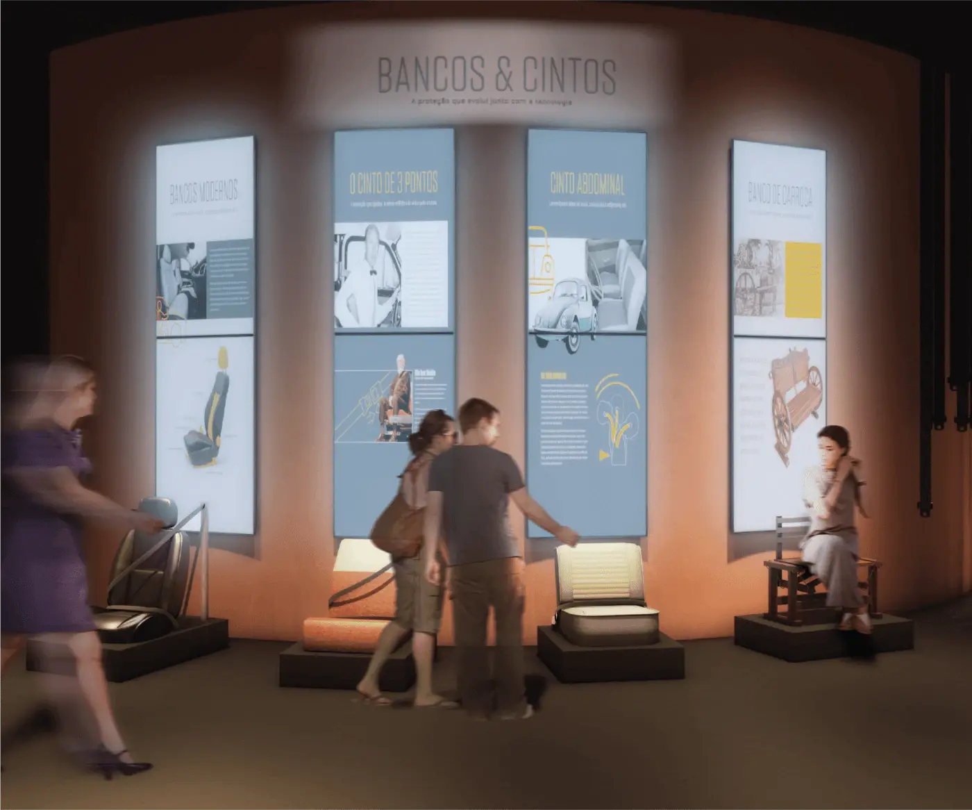 Pessoas no Museu