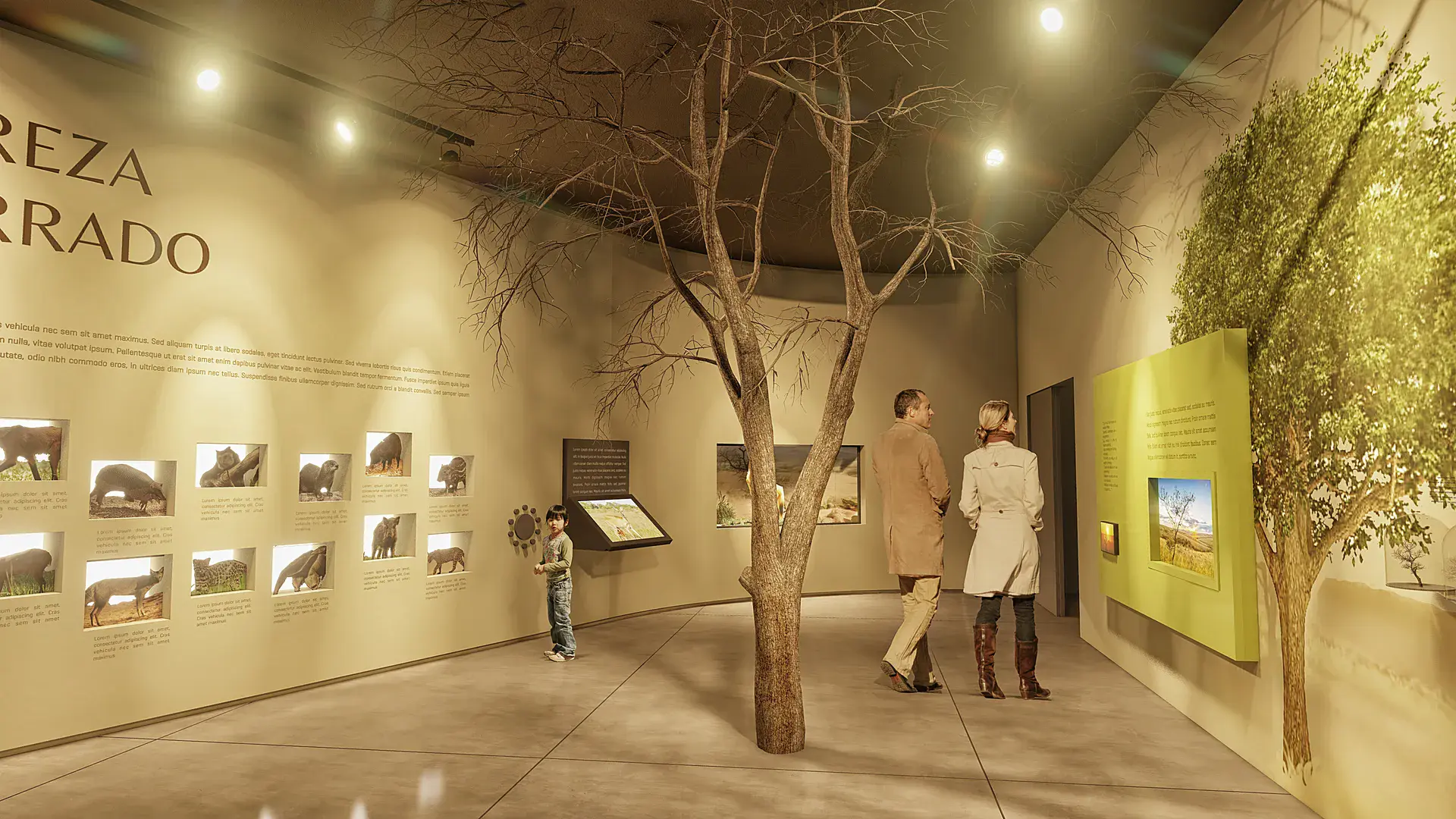 Interior do Museu