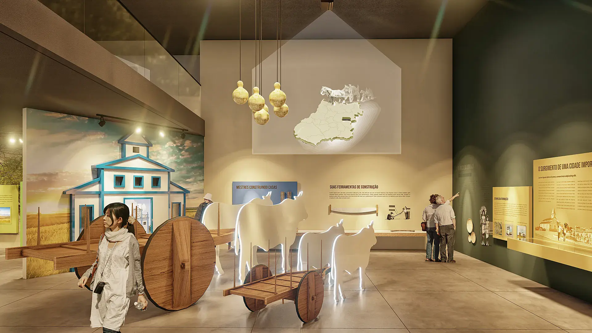 Interior do Museu