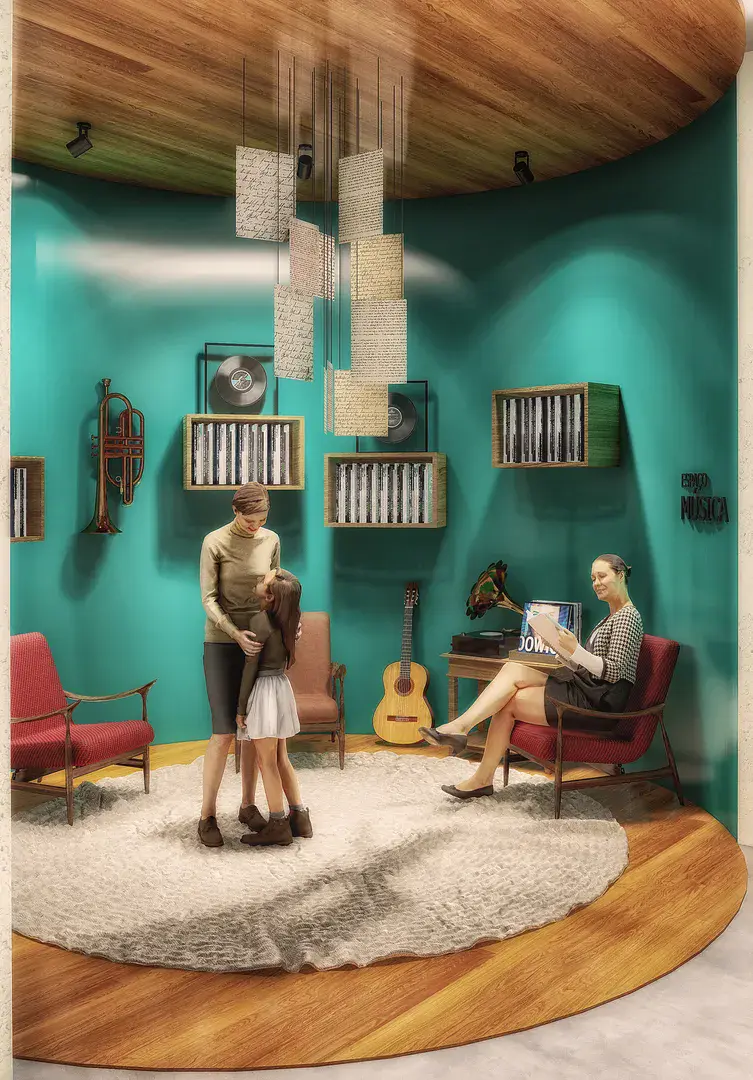 Interior do Museu