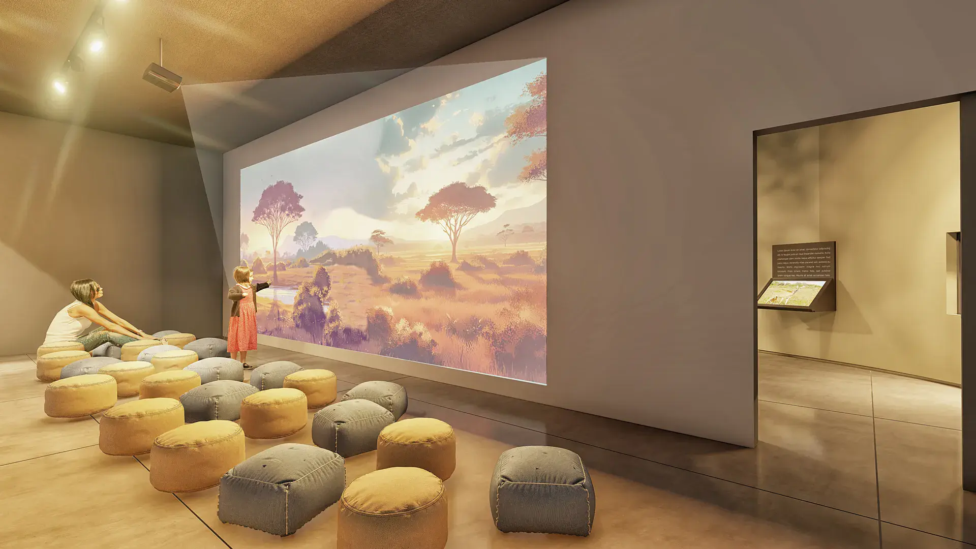 Interior do Museu