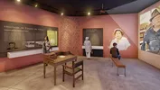 Miniatura de Interior do Museu